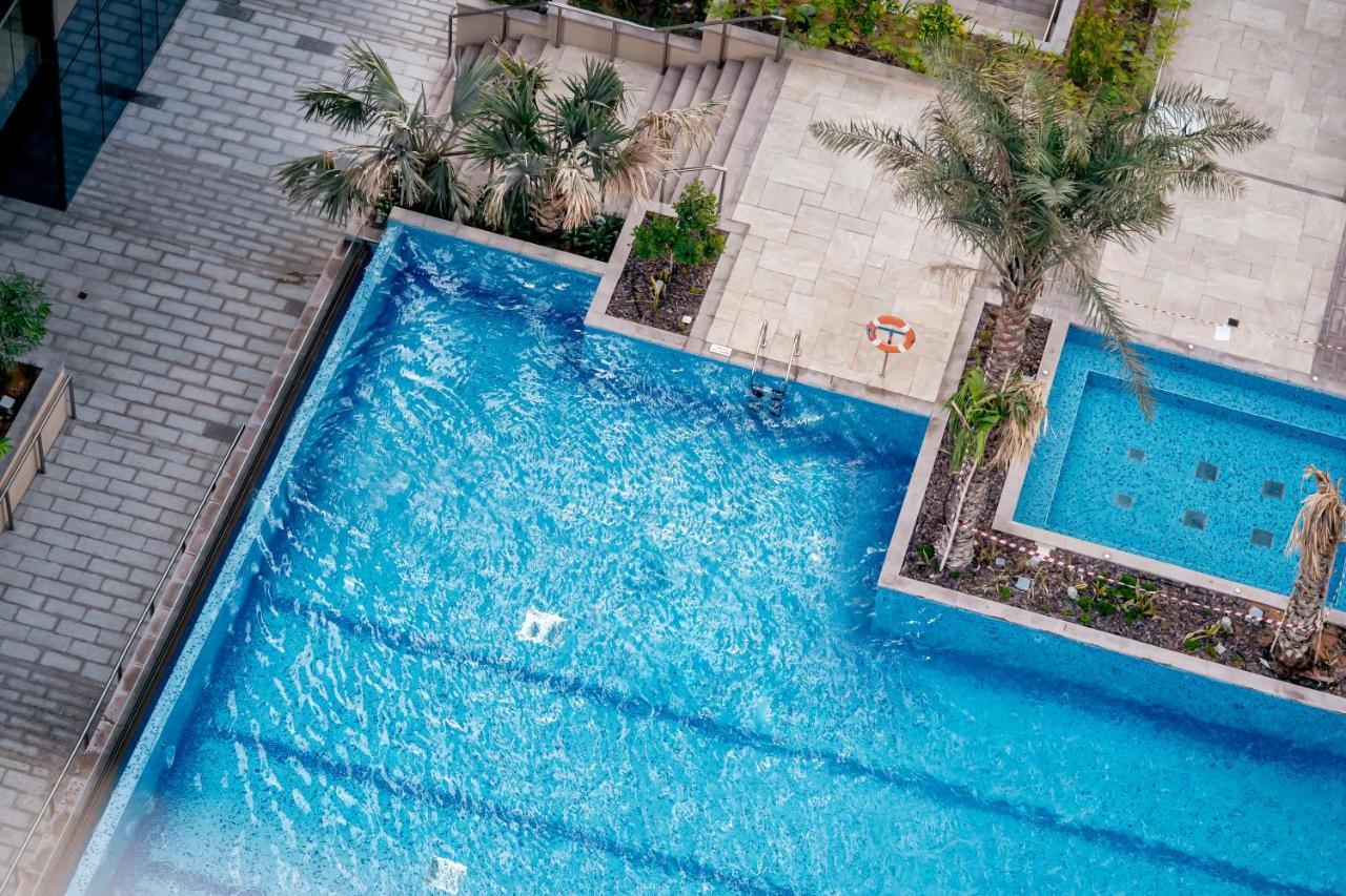 Higuests - Unique Studio With Stunning Panoramic Marina Views Дубай Экстерьер фото