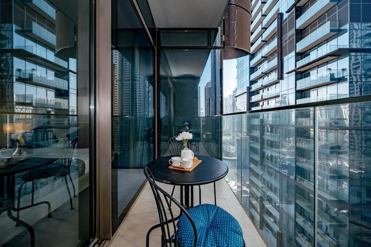 Higuests - Unique Studio With Stunning Panoramic Marina Views Дубай Экстерьер фото